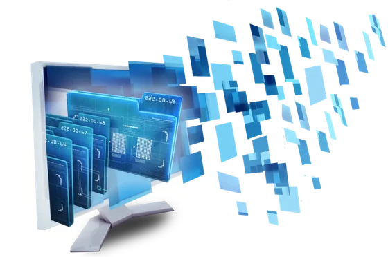 Documents moving from a workstation into secure electronic delivery